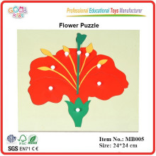 montessori materials,Montessori Botany Puzzle -Flower